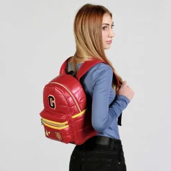Fashion Harry Potter Rojo Mochila Fashion Padding G
