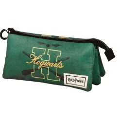 Clearance Harry Potter Verde Estuche Portatodo Triple ECO Howarsity