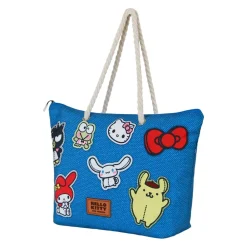 Clearance Hello Kitty Azul Bolsa de Playa Soleil Stickers