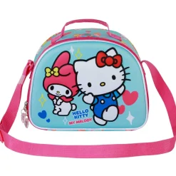Clearance Hello Kitty Azul Bolsa Portamerienda 3D Friendship