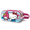 Best Hello Kitty Azul Estuche Portatodo Doble 3D Friendship
