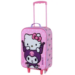 Clearance Hello Kitty Multicolor Maleta Trolley Soft 3D Playful