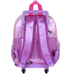 Sale Hello Kitty Rosa Mochila 3D con Ruedas Pequeña Playful