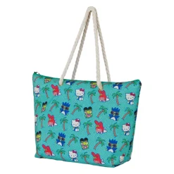 Outlet Hello Kitty Turquesa Bolsa de Playa Soleil Palms