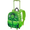 Clearance Hulk Multicolor Mochila 3D con Ruedas Pequeña Rage