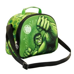 Fashion Hulk Verde Bolsa Portamerienda 3D Fist