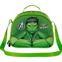 Outlet Hulk Verde Bolsa Portamerienda 3D Rage