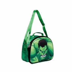 Fashion Hulk Verde Bolsa Portamerienda 3D Destroy
