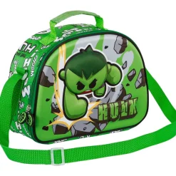 Discount Hulk Verde Bolsa Portamerienda 3D Greenmass