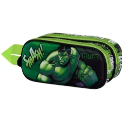 Sale Hulk Verde Estuche Portatodo Doble 3D Superhuman