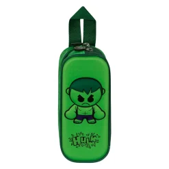 New Hulk Verde Estuche Portatodo Doble 3D Bobblehead
