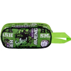 Sale Hulk Verde Estuche Portatodo Doble 3D Superhuman