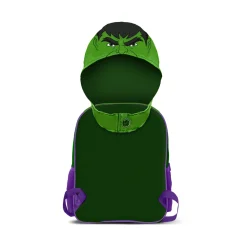 Clearance Hulk Verde Mochila con Capucha Hood Go!