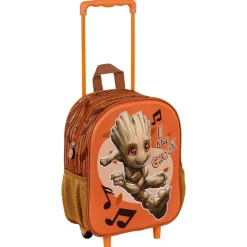 Clearance I am Groot Multicolor Mochila 3D con Ruedas Pequeña Soundtrack
