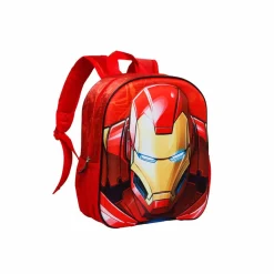 Sale Iron Man Multicolor Mochila 3D Pequeña Stark