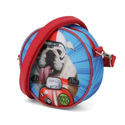 Best Krazymals Azul Bolso Redondo Bulldog