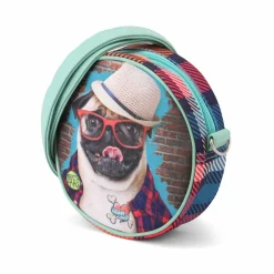 Online Krazymals Marrón Bolso Redondo Pug