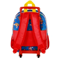 Hot La Patrulla Canina Multicolor Mochila 3D con Ruedas Pequeña Cool