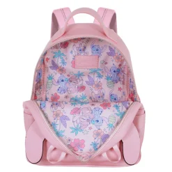 Outlet Lilo y Stitch Angel Rosa Mochila Heady Face