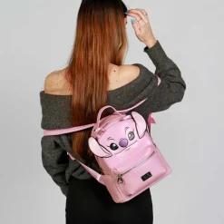 Outlet Lilo y Stitch Angel Rosa Mochila Heady Face