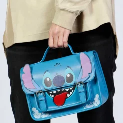 Sale Lilo y Stitch Azul Bolso-Mochila Satchel Tongue