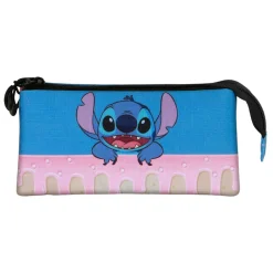 Hot Lilo y Stitch Azul Estuche Portatodo Triple Cake