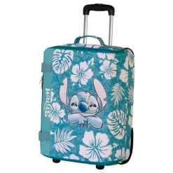 Sale Lilo y Stitch Azul Maleta de Cabina Plegable Aloha