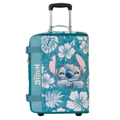 Sale Lilo y Stitch Azul Maleta de Cabina Plegable Aloha