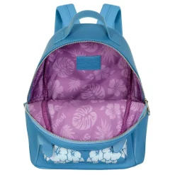 Fashion Lilo y Stitch Azul Mochila Heady Tongue