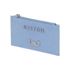 Discount Lilo y Stitch Azul Tarjetero Slim Steel