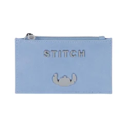 Discount Lilo y Stitch Azul Tarjetero Slim Steel