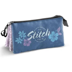 Fashion Lilo y Stitch Lila Estuche Portatodo Triple Skate