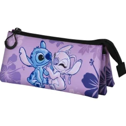 Clearance Lilo y Stitch Lila Portatodo Triple FAN 2.0 Stitch & Angel
