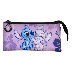 Clearance Lilo y Stitch Lila Portatodo Triple FAN 2.0 Stitch & Angel