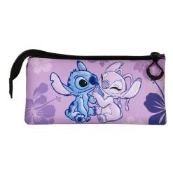 Clearance Lilo y Stitch Lila Portatodo Triple FAN 2.0 Stitch & Angel