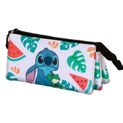 Hot Lilo y Stitch Multicolor Estuche Portatodo Triple Frog