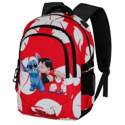 Fashion Lilo y Stitch Rojo Mochila Running PLUS Kiss