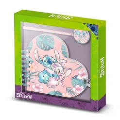 Clearance Lilo y Stitch Rosa Diario + Bolígrafo Fashion Stitch & Angel