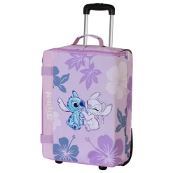 Online Lilo y Stitch Rosa Maleta de Cabina Plegable Stitch & Angel