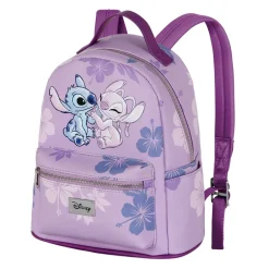 Fashion Lilo y Stitch Rosa Mochila Heady Stitch & Angel