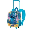Outlet Lilo y Stitch Turquesa Mochila 3D con Ruedas Pequeña Colors