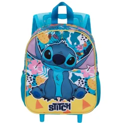 Outlet Lilo y Stitch Turquesa Mochila 3D con Ruedas Pequeña Colors