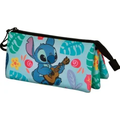 Outlet Lilo y Stitch Verde Estuche Portatodo Triple Guitar