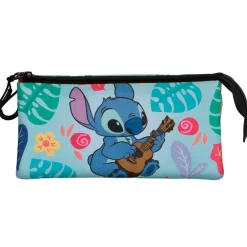 Outlet Lilo y Stitch Verde Estuche Portatodo Triple Guitar