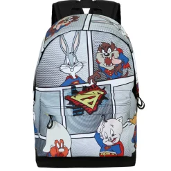 New Looney Tunes Gris Mochila HS FAN 2.0 Super Tunes