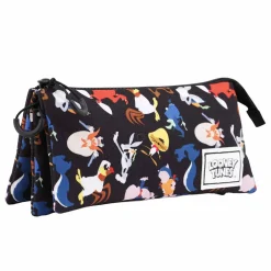 Fashion Looney Tunes Multicolor Estuche Portatodo Triple HS Gang