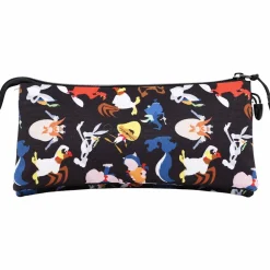 Fashion Looney Tunes Multicolor Estuche Portatodo Triple HS Gang
