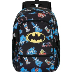 Outlet Looney Tunes Negro Mochila Fight FAN 2.0 Batman Tunes
