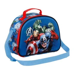 Sale Los Vengadores Azul Bolsa Portamerienda 3D Energy
