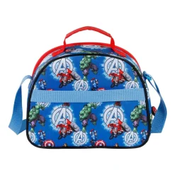 Sale Los Vengadores Azul Bolsa Portamerienda 3D Energy